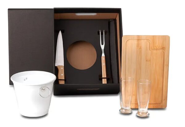 Kit Para Churrasco Com Balde - 6 Pçs