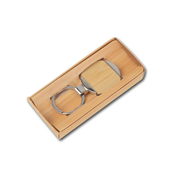 Chaveiro Metal Bambu