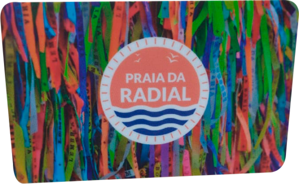 Cartão em PVC personalizado
