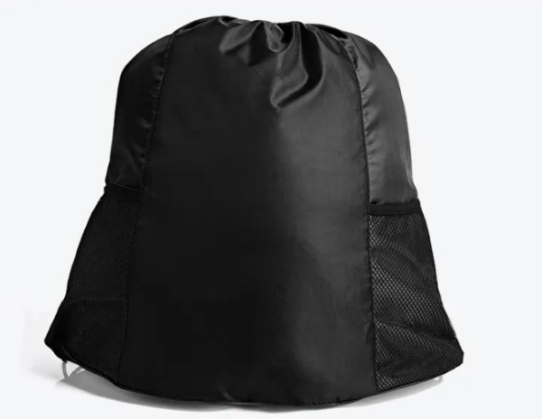 Mochila Sacola Preta Em Nylon - 20L - Image 3