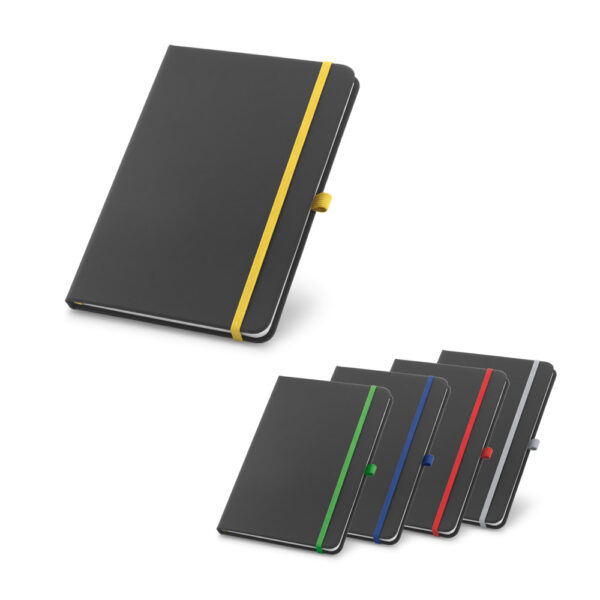 Caderno A5 em Couro Sintético