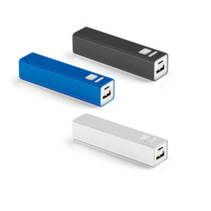 Bateria Portátil em Alumínio 1800 mAh
