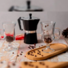 Kit Para Café Com Cafeteira Italiana - 4 Pçs - Image 4