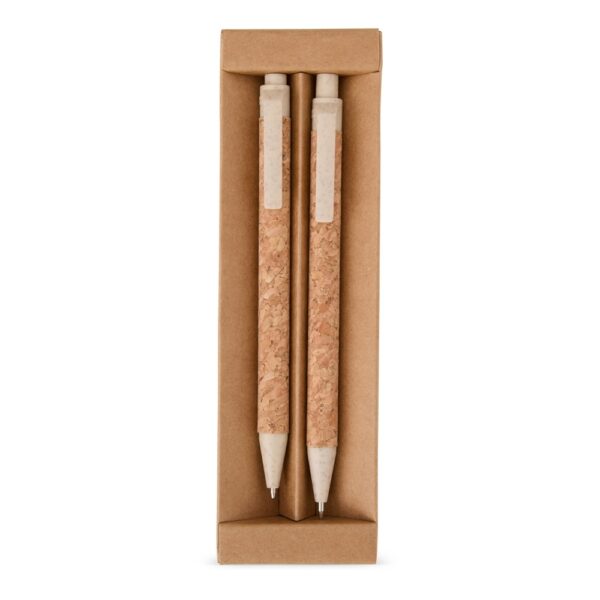 Kit Caneta e Lapiseira Cortiça