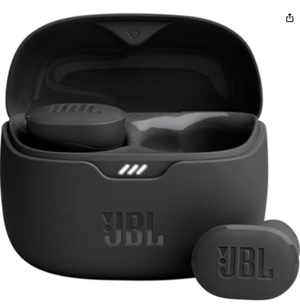 JBL, Fone de Ouvido Sem Fio, Tune Buds, Bluetooth 5.3, À Prova D'água - Preto