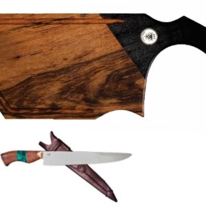 Kit Tábua artesanal e Faca artesanal