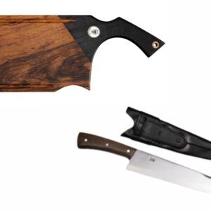 Kit Tábua artesanal e Faca artesanal