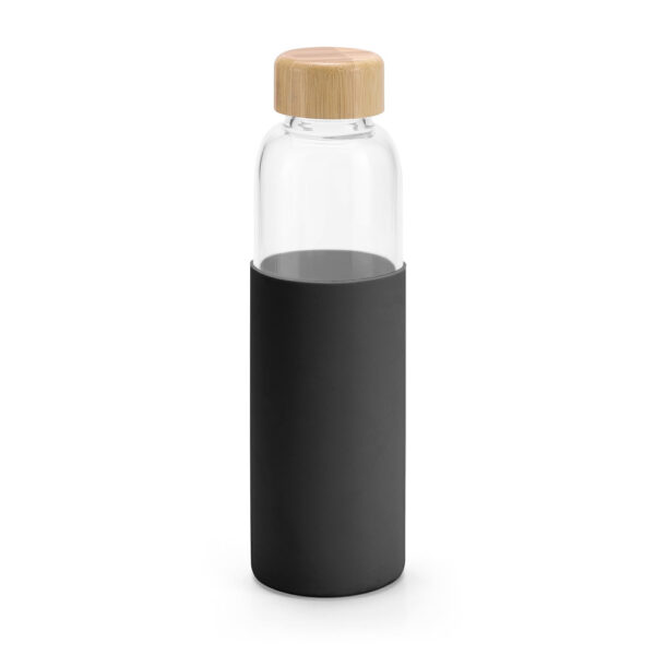 Squeeze em vidro borossilicato e bambu 600ml - Imagem 2
