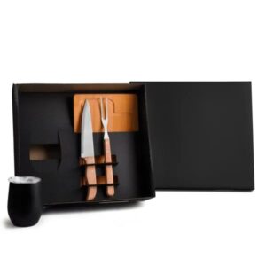 Kit Para Churrasco Com Copo Térmico - 4 Peças