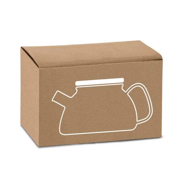 Bule de vidro borossilicato com tampa em bambu 750 mL - Imagem 3