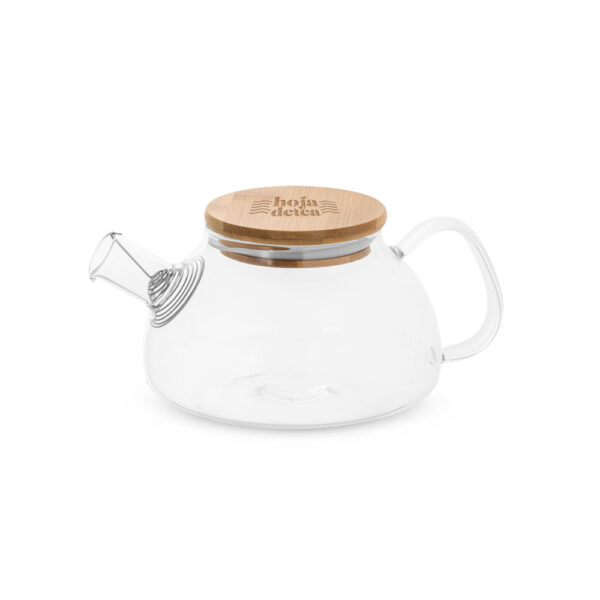 Bule de vidro borossilicato com tampa em bambu 750 mL - Imagem 8