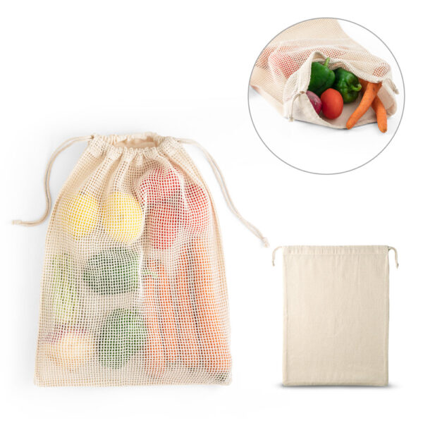Sacola 100% algodão (120 g/m²)