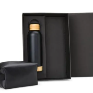 Kit Garrafa E Necessaire - 2 Pçs