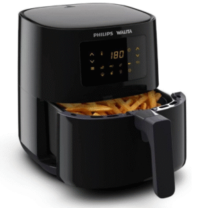 Philips Walita Fritadeira Airfryer Digital Série 3000, Preta, 4.1L de capacidade, Garantia internacional de dois anos, 127V, 1400W (RI9252/91)
