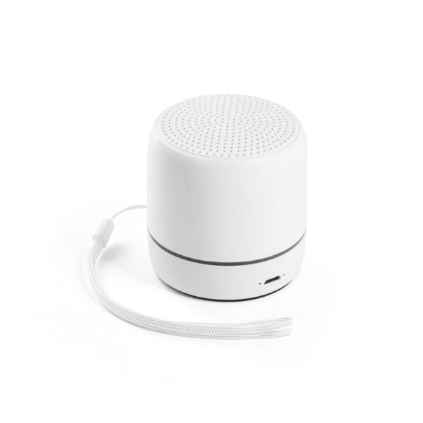 Caixa de som portátil em ABS 100% reciclado com faixa LED - Imagem 3