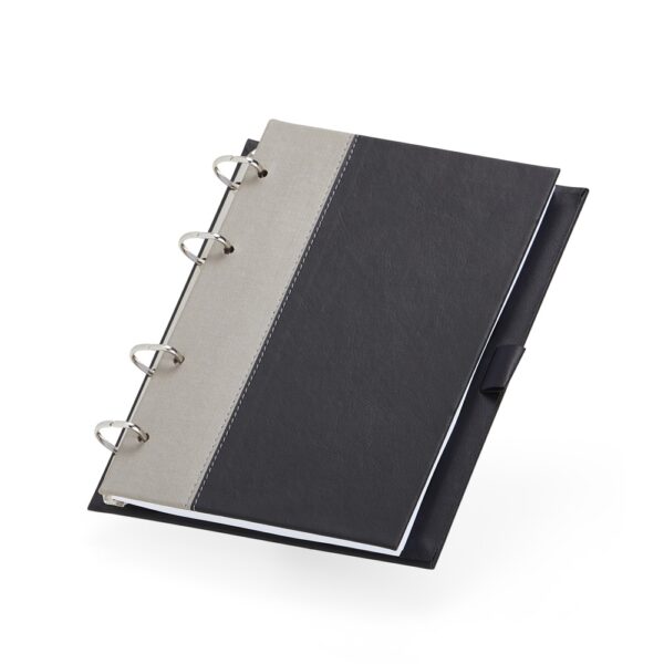 Caderno Fichário de Couro Sintético - Imagem 3