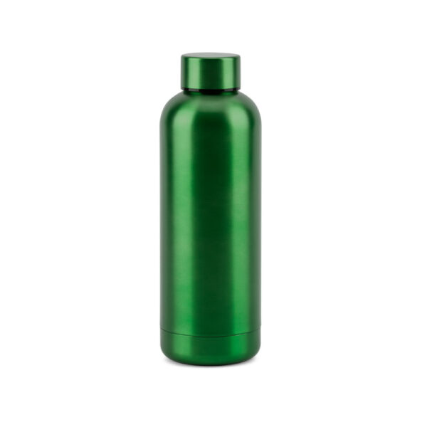 Garrafa em Aço inox 90% reciclado de parede dupla térmica