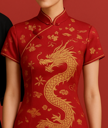 Blusa Qipao Feminina