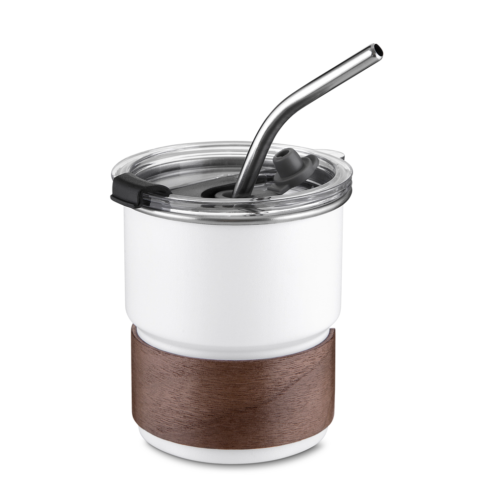 Copo em inox com canudo - Imagem 2