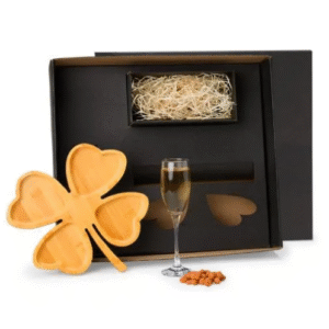 Kit Petisco E Champagne - 2 Pçs - Não Acompanha Garrafa