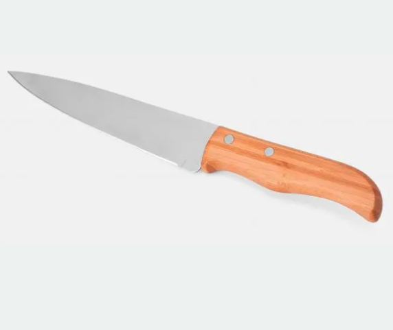 Conj. De Garfo E Faca Inox / Madeira / Bambu Com Estojo- 3 Pçs - Imagem 5