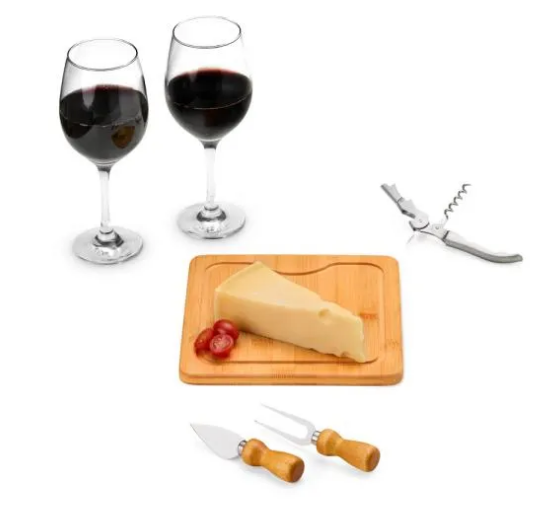 Kit Para Queijo E Vinho - 6 Pçs - Imagem 4