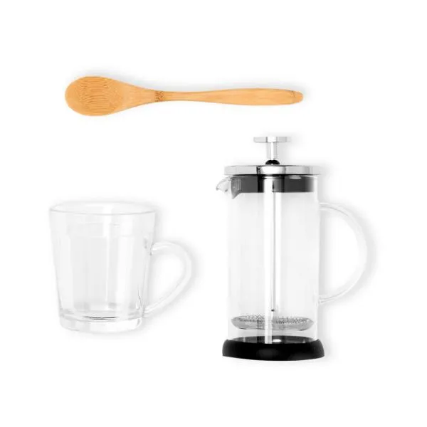 Kit Para Café Com Prensa Francesa - 3 Peças - Imagem 3