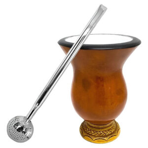 Cuia para Chimarrão com Bomba