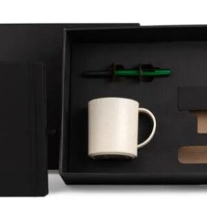 Conj. Caneca, Caderneta E Caneta - 3 Peças