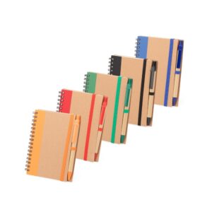 Caderno Ecológico com Caneta
