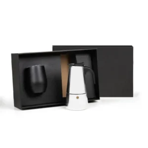 Kit Cafeteira Italiana E Copo Térmico